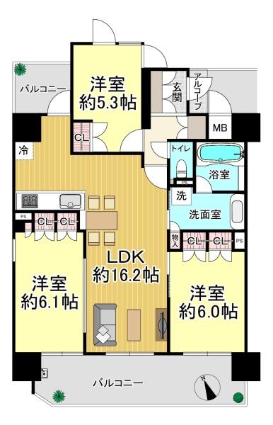 ジオ阿倍野松崎町
