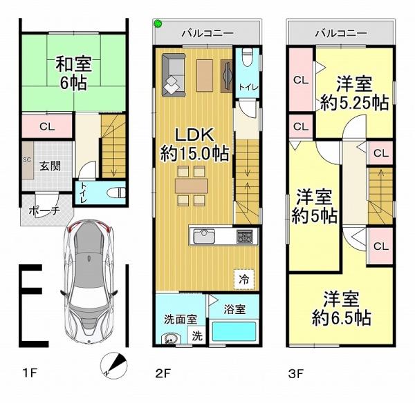 大阪市西成区玉出東２丁目の中古一戸建