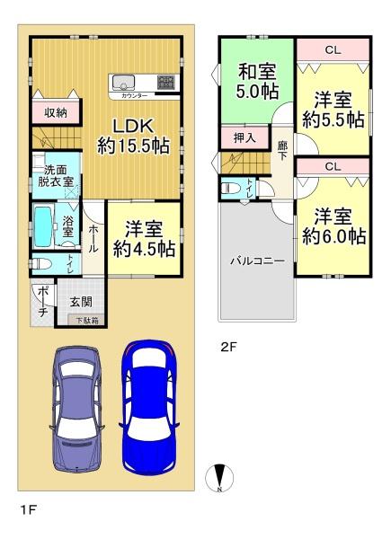 大阪市平野区長吉出戸４丁目の中古一戸建て