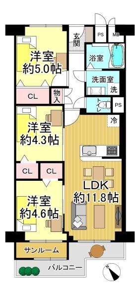 エバーグリーン第2住吉