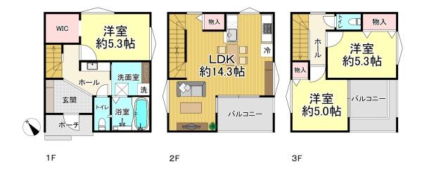 大阪市阿倍野区阿倍野筋４丁目　新築戸建