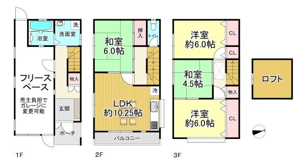 大阪市住之江区西住之江３丁目の中古一戸建て