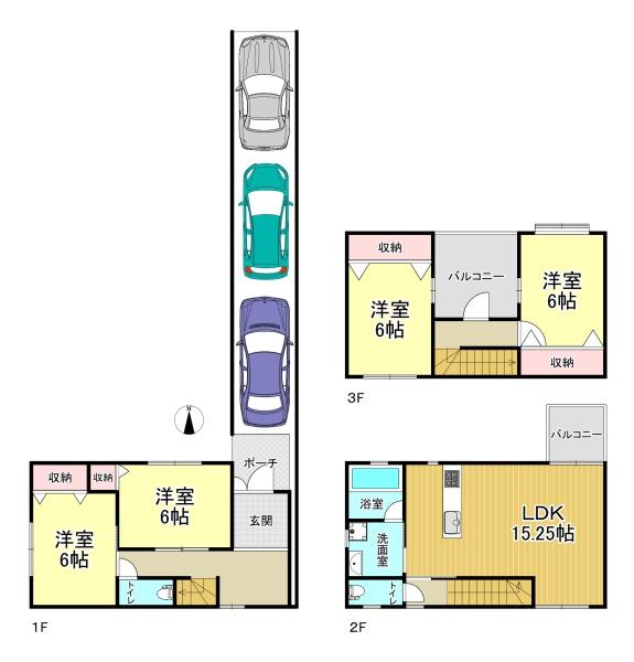大阪市住吉区遠里小野６丁目　中古戸建