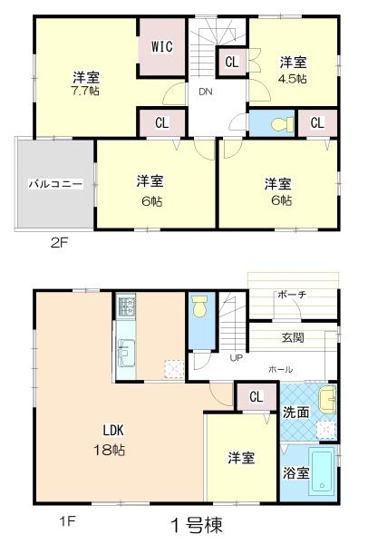 堺市西区浜寺船尾町西1期　1号棟