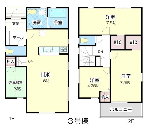 和泉市池田下町第2期　3号棟