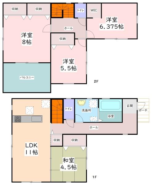 堺市西区浜寺元町1丁　2号棟