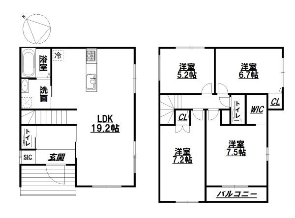 泉大津市千原町1期　2号棟