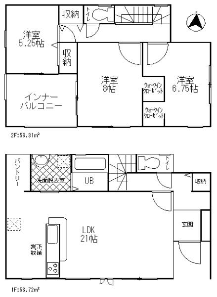 中区深井清水町　2号棟