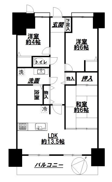 藤和ハイタウン津久野駅前