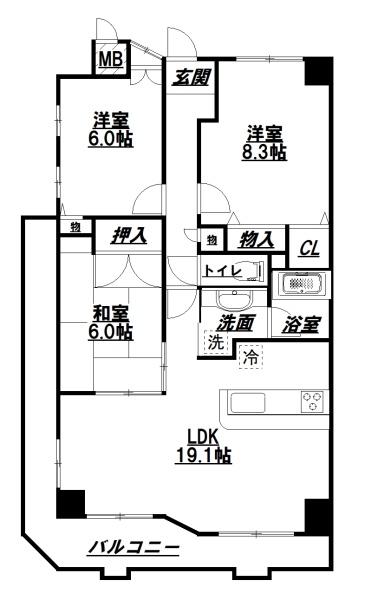 アパガーデンコート鳳西町