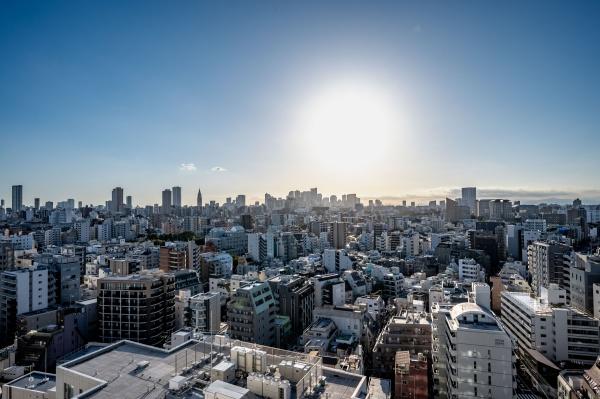 新宿山吹アインスタワー(現地からの眺望)