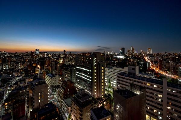 新宿山吹アインスタワー(現地からの眺望)