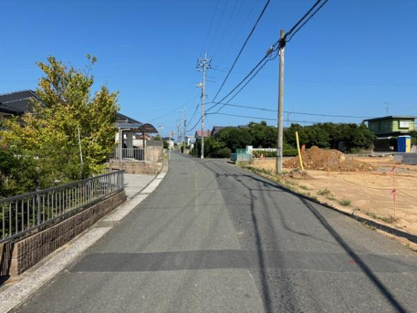 宇部市大字西岐波　分譲地