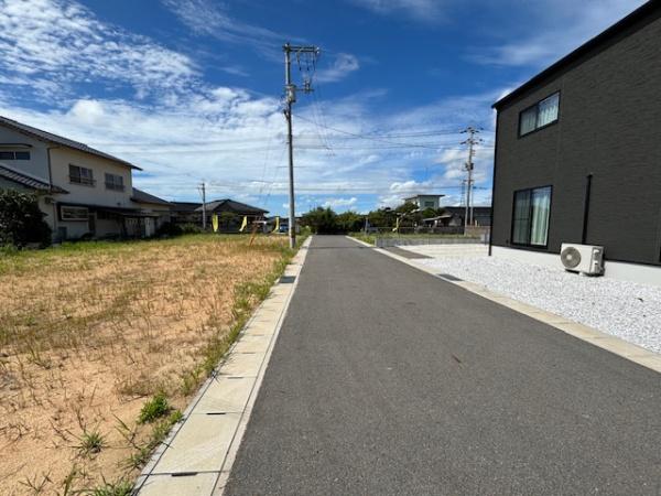 宇部市大字際波　分譲地