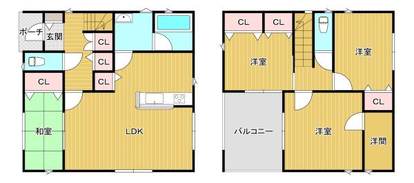 山陽小野田市東高泊　2号棟