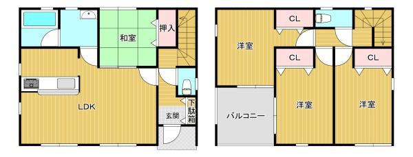 クレイドルガーデン山陽小野田市鴨庄第９（２号棟）