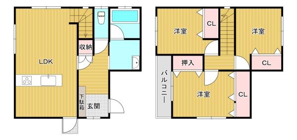 宇部市大字際波（春日町）築浅戸建