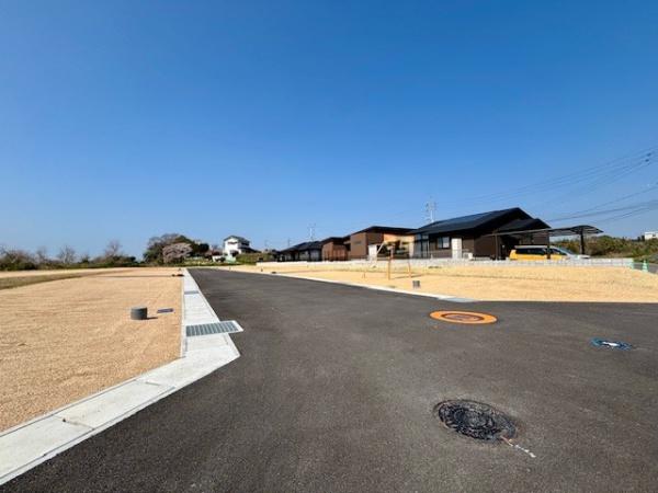 宇部市大字西岐波　分譲地