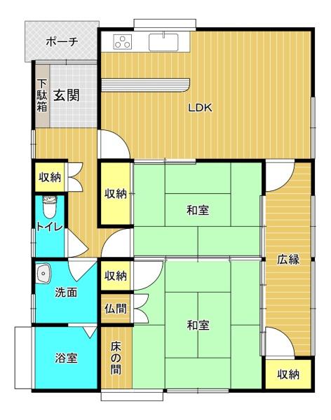 山陽小野田市大字有帆（湯泉台）平家