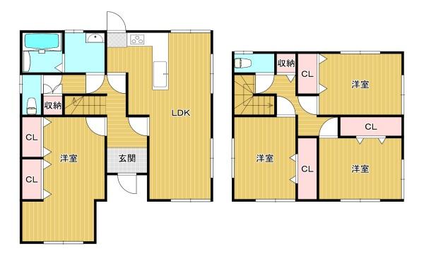 宇部市大字上宇部の中古一戸建て