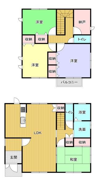 山陽小野田市平成町の中古一戸建て