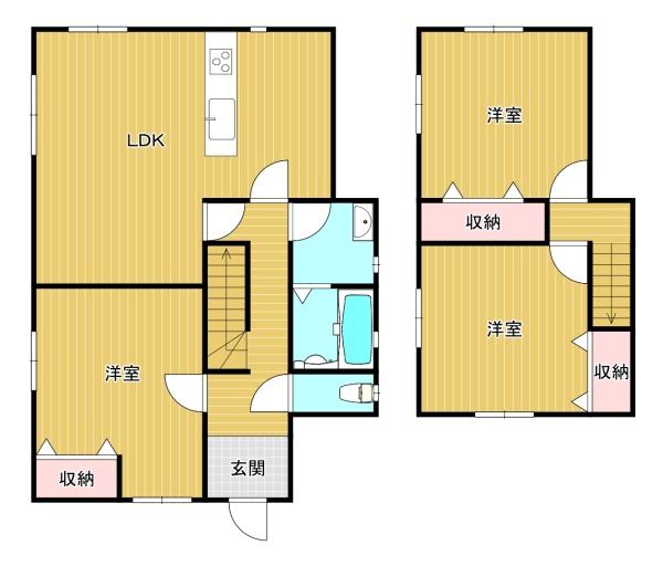山陽小野田市共和台の中古一戸建て