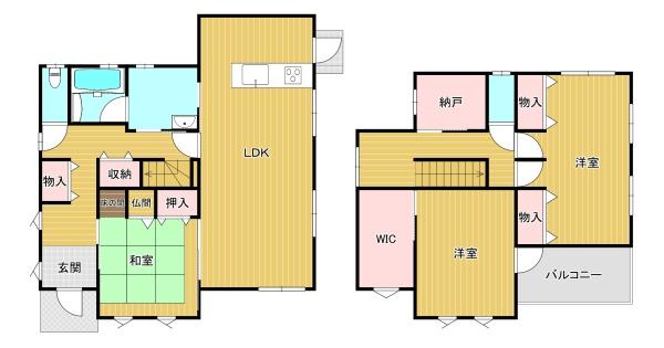 宇部市大字西岐波の中古一戸建て