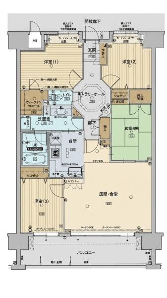 ポレスターブロードシティ若松町