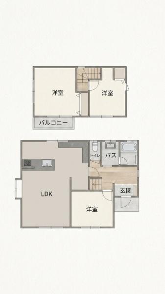 宇部市東梶返１丁目の中古一戸建て