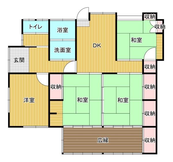 宇部市厚南北2丁目　平家