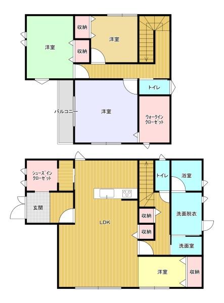 山陽小野田市大休団地の中古一戸建て