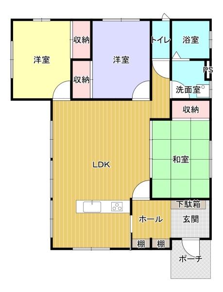 宇部市大字西岐波の中古一戸建て