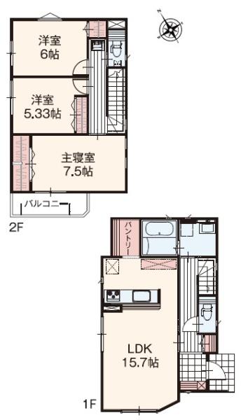 町田市大蔵町　新築一戸建て