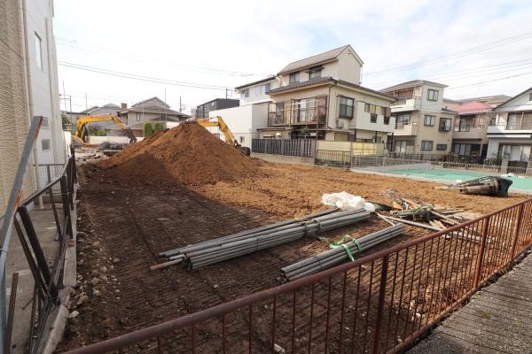 高津区下野毛　建築条件なし売地