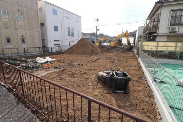 高津区下野毛　建築条件なし売地