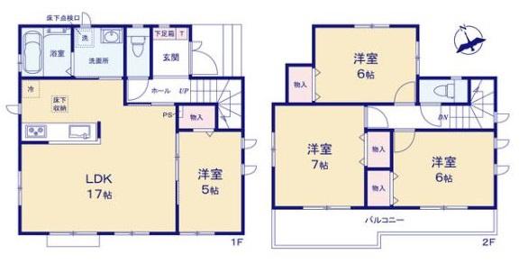 多摩区南生田　新築一戸建て