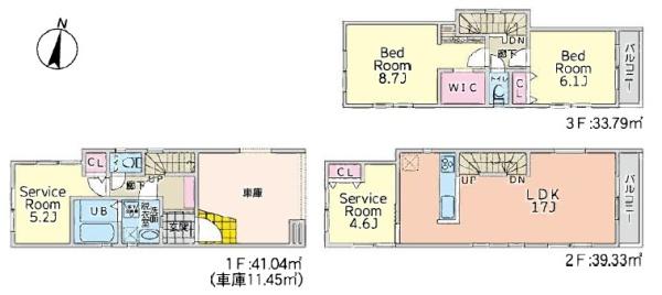 宮前区平　新築一戸建て