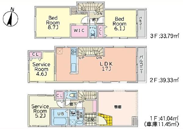 宮前区平　新築一戸建て