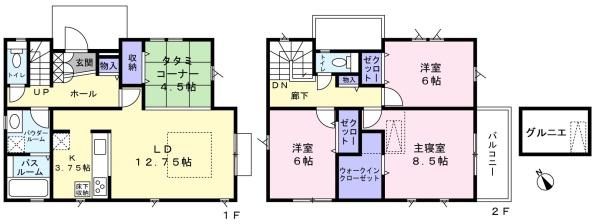 多摩区栗谷　新築一戸建て
