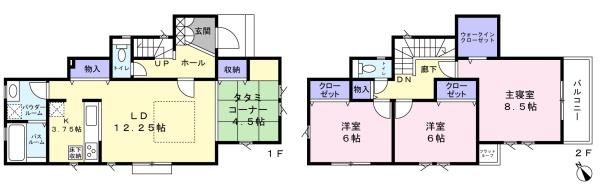 多摩区栗谷　新築一戸建て