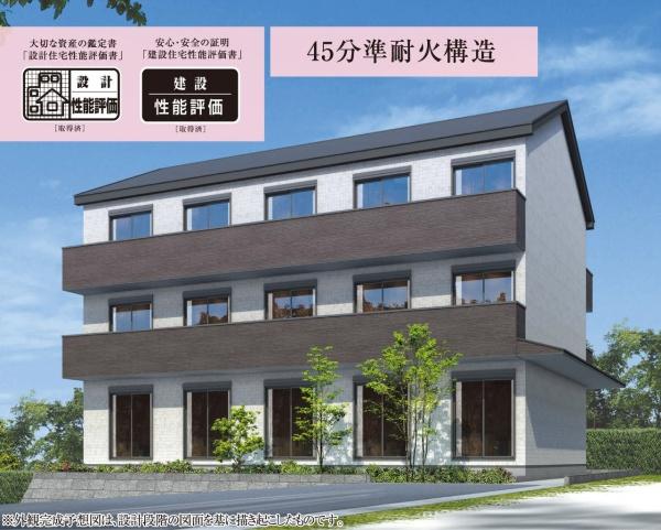 多摩区東三田　一棟売りアパート