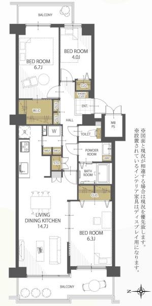 新多摩川ハイム3号棟