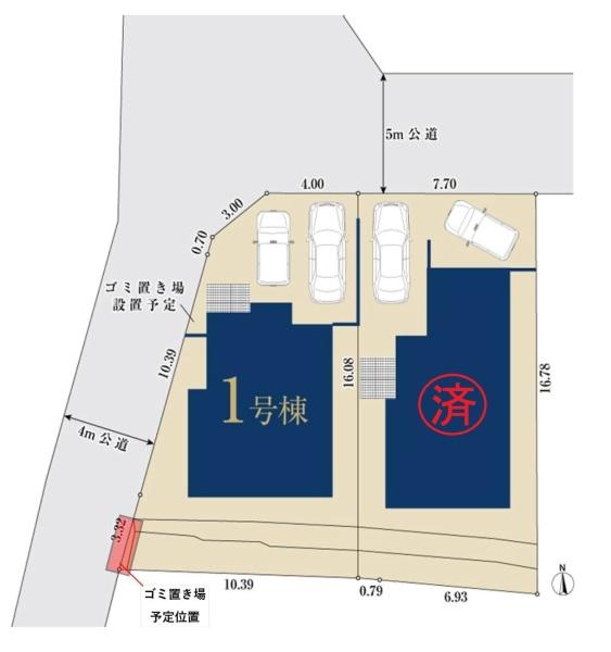 多摩区南生田　新築一戸建て