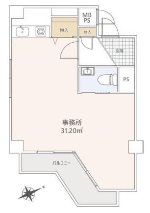 ライオンズプラザ調布　区分事務所