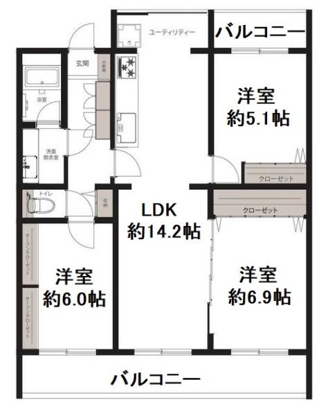 向ヶ丘遊園センチュリータウン7号棟