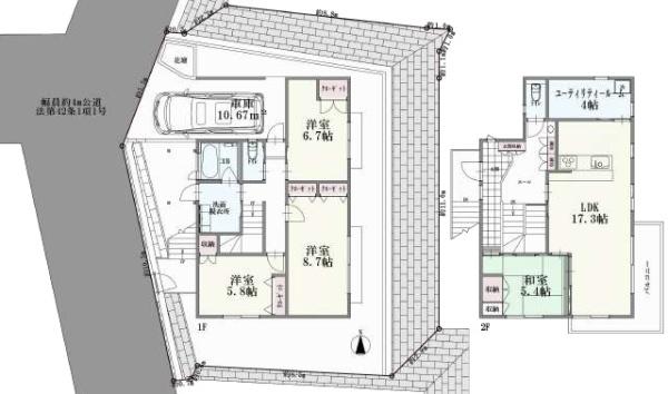 麻生区高石 中古一戸建て