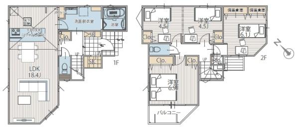 多摩区南生田　新築一戸建て