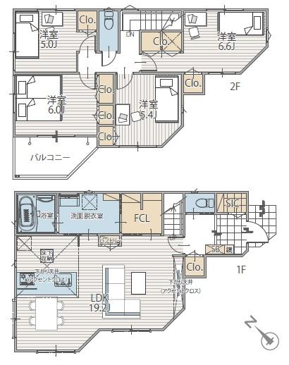 多摩区南生田　新築一戸建て
