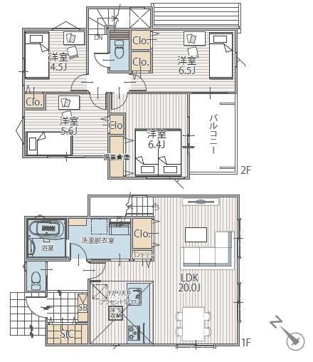 多摩区南生田　新築一戸建て