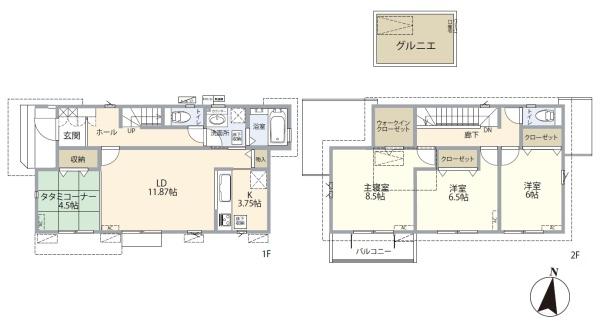 多摩区南生田　新築一戸建て